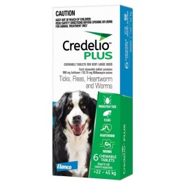 Credelio Plus 900 mg pentru câini 22-45 kg (1 tabletă)