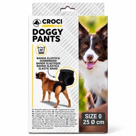 Croci Doggy Pants Size 0, chiloți igienici pentru câini, 25 cm