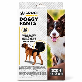 Croci Doggy Pants Size 4, chiloți igienici pentru câini, 45 cm