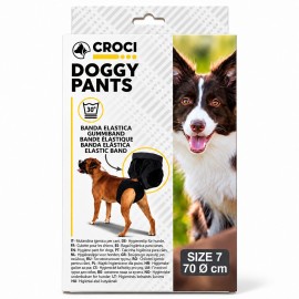 Croci Doggy Pants Size 7, chiloți igienici pentru câini, 70 cm