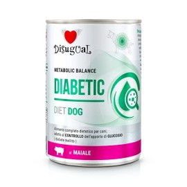 Disugual Diabetic Diet Dog, cu porc pentru câini, 400 g