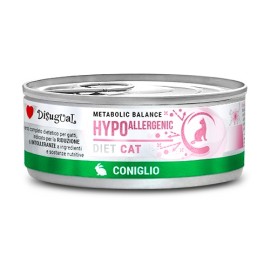 Disugual Hypoallergenic Diet Cat, cu iepure pentru pisici, 85 g