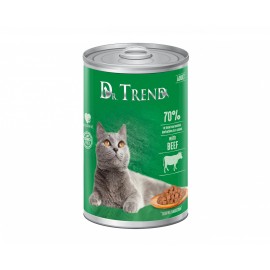 Dr. Trend With Beef, cu vită pentru pisici, 400 g