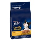 Felix Doubly Delicious, cu pui și curcan pentru pisici, 1,4 kg