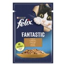 Felix Fantastic, cu curcan în jeleu pentru pisici, 85 g 