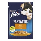 Felix Fantastic, cu pui în jeleu pentru pisici, 85 g 