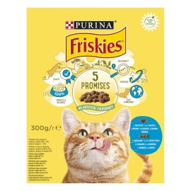 Friskies, cu somon și legume pentru pisici, 300 g
