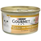 Gourmet Gold, pate cu curcan pentru pisici, 85 g
