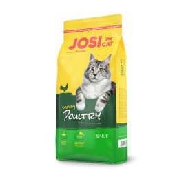 JosiCat Crunchy Poultry, cu pui pentru pisici, 18 kg