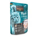 Leonardo Fish+Shrimps, cu pește și creveți pentru pisici, 85 g