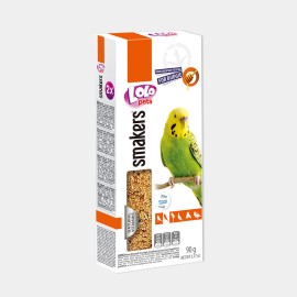 Lolo Pets Smakers for Budgie, hrană cu miere pentru peruși, 90 g