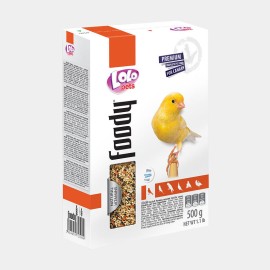 Lolo Pets Foody for Canary, hrană pentru canari, 500 g