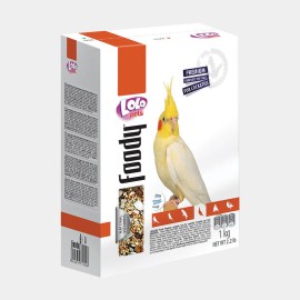 Lolo Pets Foody for Cockatiel, hrană pentru nimfe, 1 kg