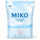 Miko Silica Gel Classic, așternut igienic pentru pisici, 10 L