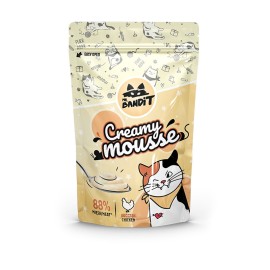 Mr. Bandit Creamy Mousse, cu pui pentru pisici, 60 g (6 bucăți)