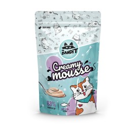 Mr. Bandit Creamy Mousse, cu ton pentru pisici, 60 g (6 bucăți)