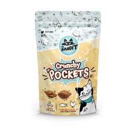 Mr. Bandit Crunchy Pockets, cu ton și pui pentru pisici, 40 g