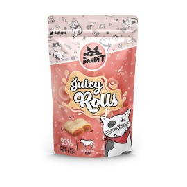 Mr. Bandit Juicy Rolls, cu vită pentru pisici, 40 g