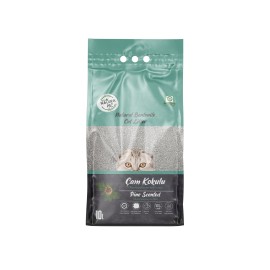 Natural Bentonite, bentonită cu aromă de pin pentru pisici, 10 l (8,6 kg)