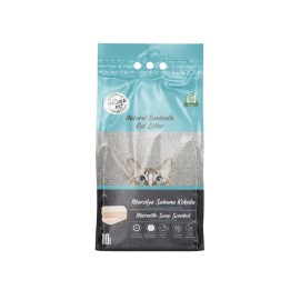 Natural Bentonite, bentonită cu aromă săpun de marsilia pentru pisici, 10 l (8,6 kg)