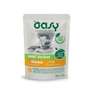 Oasy Adult Sterilized With Chicken, cu pui pentru pisici, 85 g
