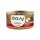 Oasy Caprice Mousse With Beef, cu vită pentru pisici, 85 g