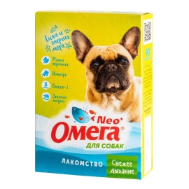 Omega Neo+ "Свежее дыхание", supliment vitaminic pentru câini, 90 tablete