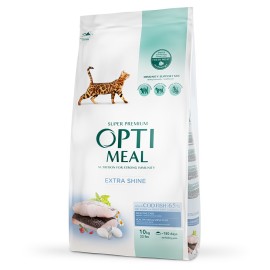 Optimeal High in Cod Fish, cu pește cod pentru pisici, 1 kg (la cântar)