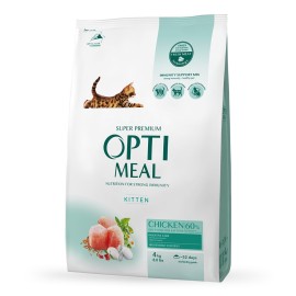 Optimeal Kitten, cu pui pentru motănei, 4 kg