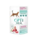 Optimeal Sensitive Digestion with Lamb&Turkey, cu miel și curcan pentru pisici, 85 g (12 bucăți)