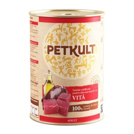 Petkult Adult with Beef, cu vită pentru câini, 400 g