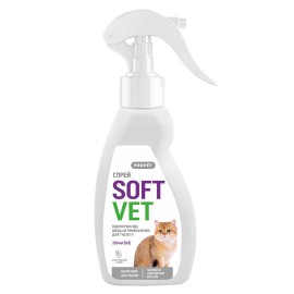 PROVET SOFTVET, spray repelent pentru litieră pisici, 250 ml