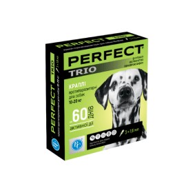 PerFect Trio, picături antiparazitare pentru câini 10-20 kg (1 fiolă), 1 ml
