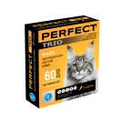 PerFect Trio, picături antiparazitare pentru pisici 4-10 kg (1 fiolă), 0,8 ml