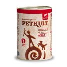 Petkult Adult Beef, cu vită pentru câini, 800 g