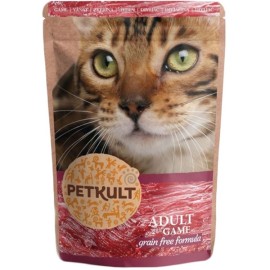 Petkult Adult with Game, cu vânat pentru pisici, 100 g