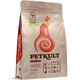 Petkult Indoor, cu miel pentru pisici, 7 kg