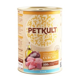Petkult Junior, cu curcan pentru căței, 400 g