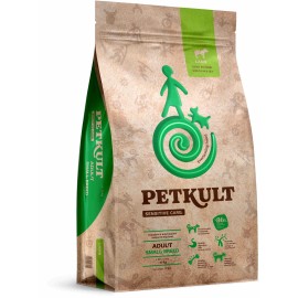 Petkult Sensitive Mini Adult, cu miel și orez pentru câini, 1 kg la cântar) 