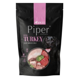 Piper Animals, cu curcan și broccoli pentru câini, 500 g