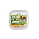 Raw Paleo Mini Adult Turkey, cu curcan pentru câini (pate), 150 g