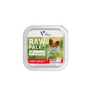 Raw Paleo Mini Adult Beef, cu vită pentru câini (pate), 150 g