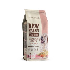 Raw Paleo Puppy Health Grain, cu somon și orz pentru căței, 10 kg