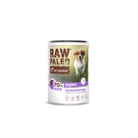Raw Paleo Puppy Duck, cu rață pentru căței, 400 g