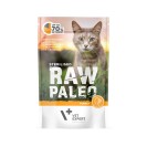 Raw Paleo Sterilised Turkey, cu curcan pentru pisici, 100 g