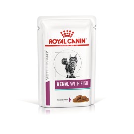 Royal Canin Renal, cu pește în sos pentru pisici, 85 g