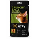 Savory Crunchy Balls Snack, recompense pentru pisici, 60 g