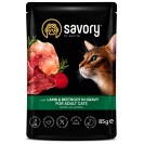 Savory Lamb&Beetroot, cu miel și sfeclă în sos pentru pisici, 85 g