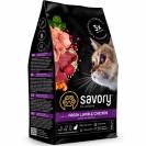 Savory Sterilized Fresh Lamb&Chicken, cu miel și pui pentru pisici, 400 g