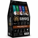 Savory Sensitive Fresh Lamb&Turkey, cu miel și curcan pentru pisici, 8 kg